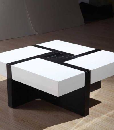 Luxury Black Marble Top Center Table